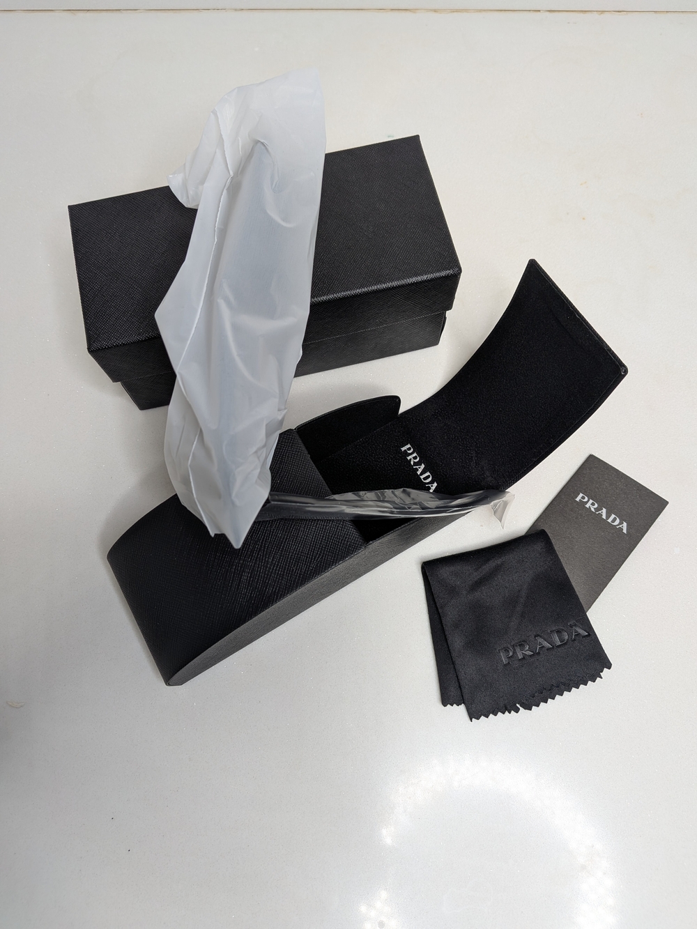 Prada Black Cat-Eye Sunglasses - Picture 8 of 11
